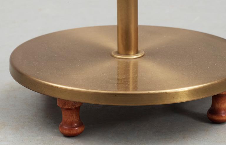 A Josef Frank brass floorlamp by Svensk tenn.