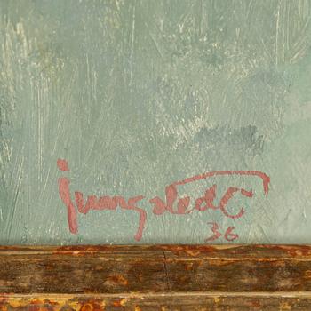 KURT JUNGSTEDT, oil on panel, signed and dated -36.