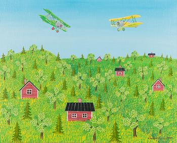 Veikko Sirén, "Parilento" (Formation flying).