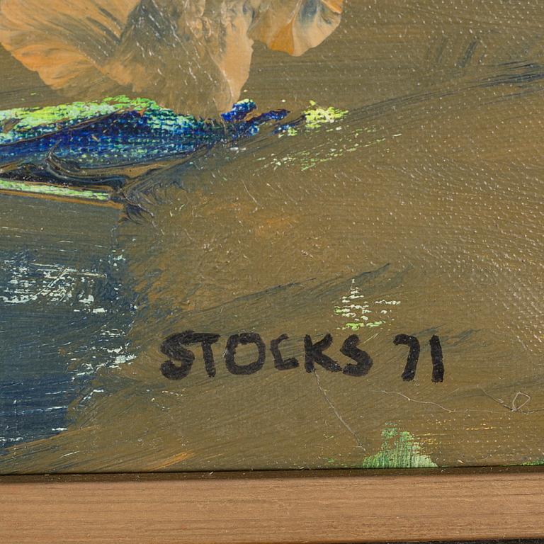 LARS STOCKS, oil on canvas, signed and dated -71.