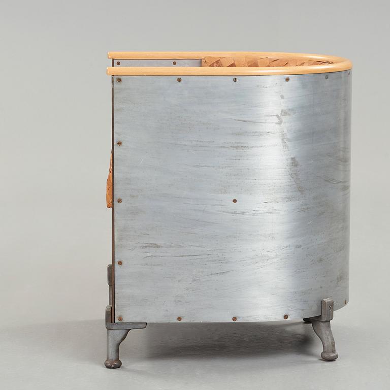 Mats Theselius, an "Aluminium" easy chair, Källemo, Sweden post 1990.