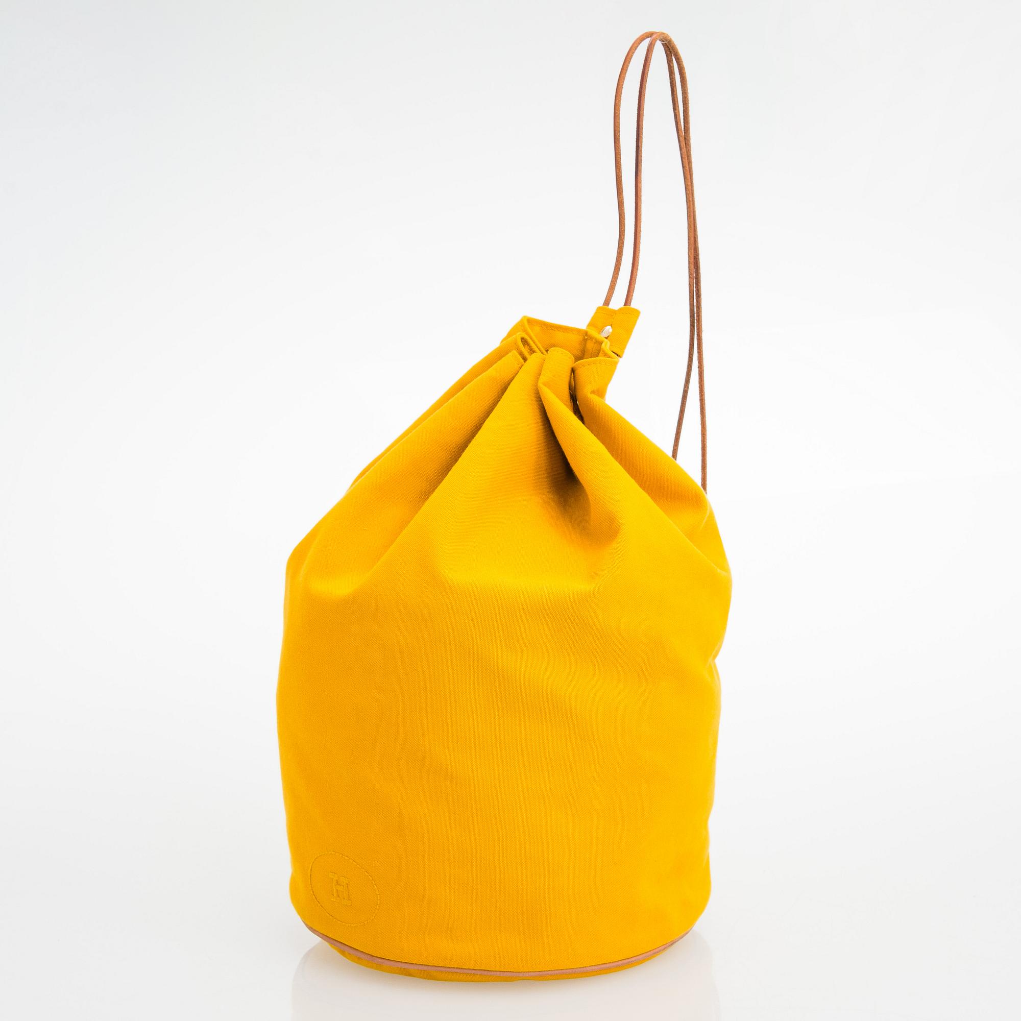 Hermès, A 'Polochon Mimile' backpack.