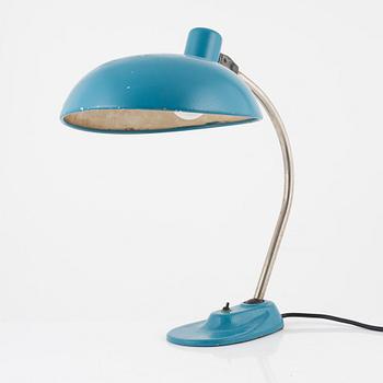 Marianne Brandt, bordslampa, Kandem, 1930-tal (blå).