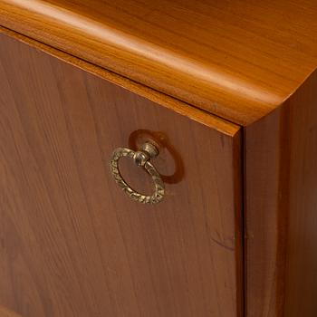 A pair of bedside tables, 1940s/50s.