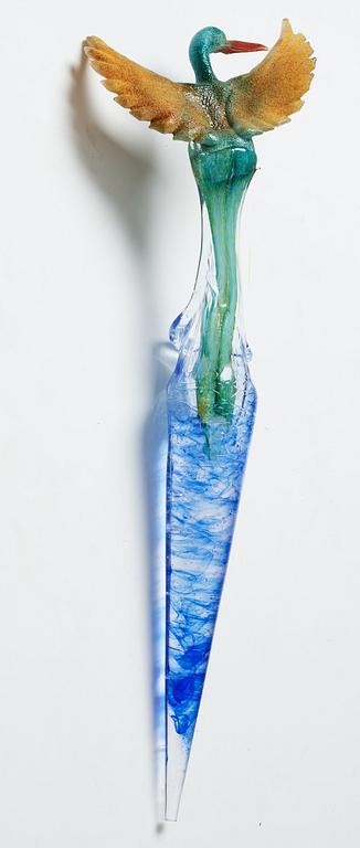 Kjell Engman, glasskulptur, Kosta Boda, unik.