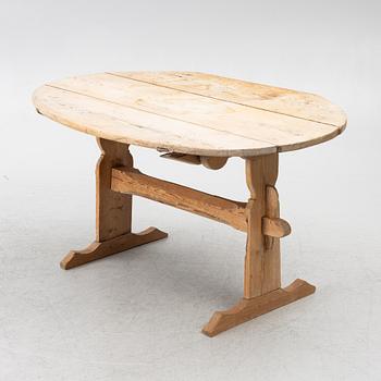 Bockbord, allmoge, Jämtland, 1800-tal.