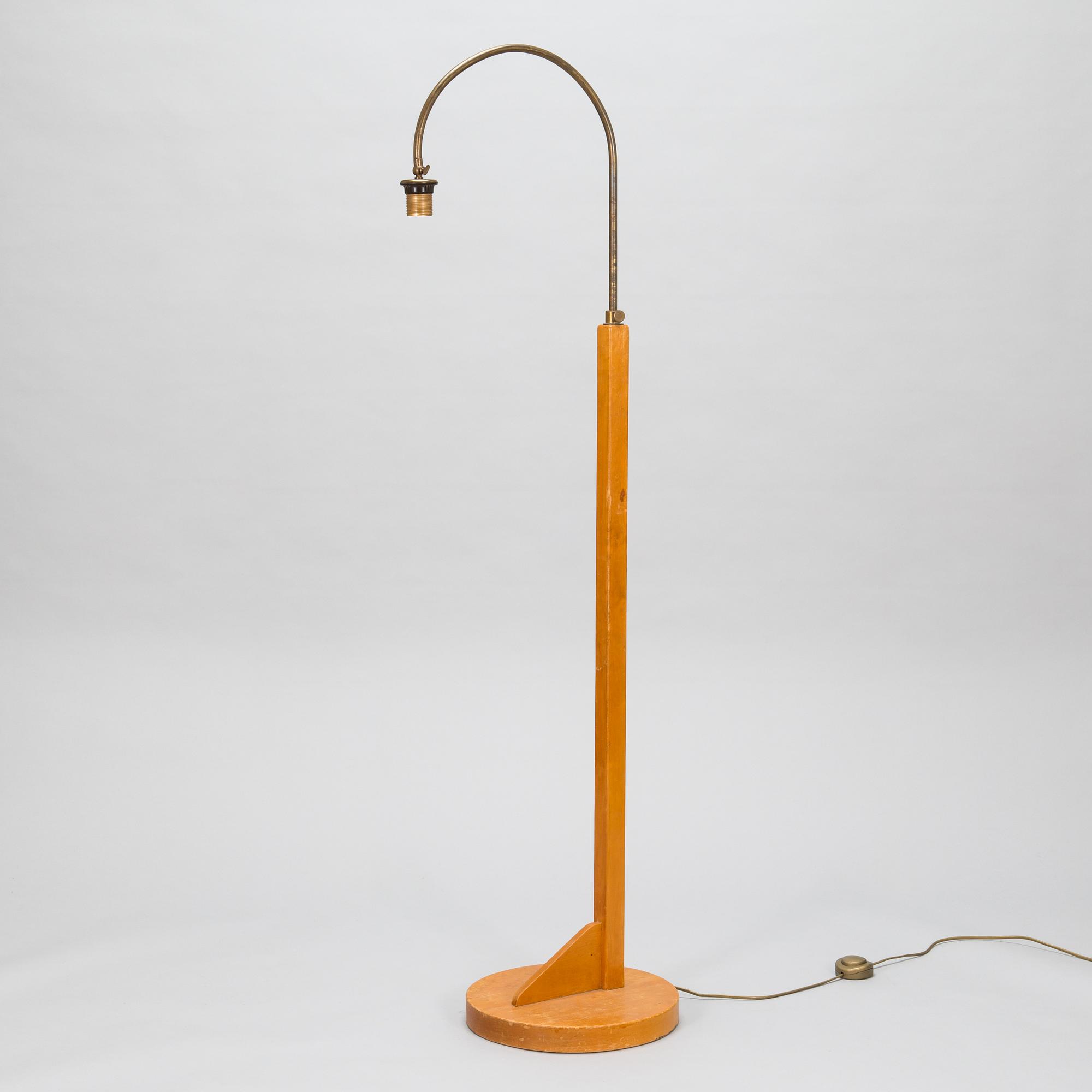 Aino Aalto, golvlampa, modell AMA 806 tillverkare Taito Oy för Artek.