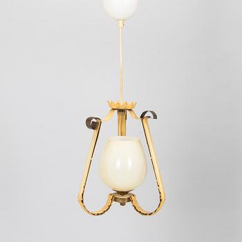 Lisa Johansson-Pape, taklampa, Orno, 1940-tal.