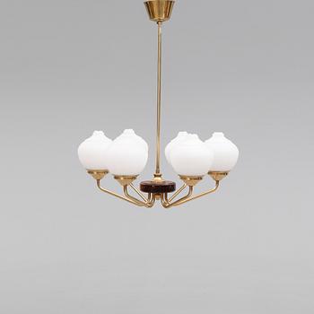 TAKLAMPA, 1900-talets mitt. Höjd 67 cm.