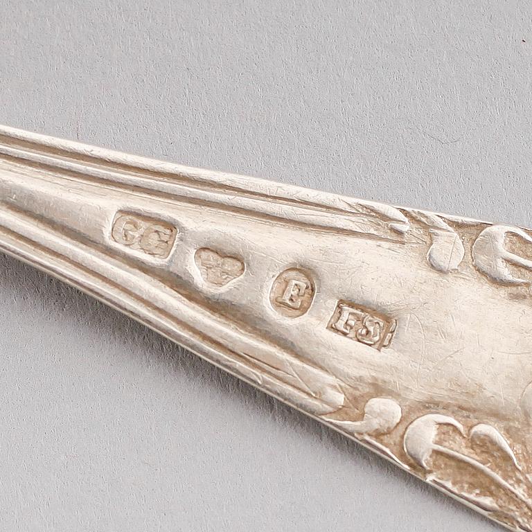 SKEDAR, 10, silver, 1800-/1900-tal. Vikt ca 338 gram.