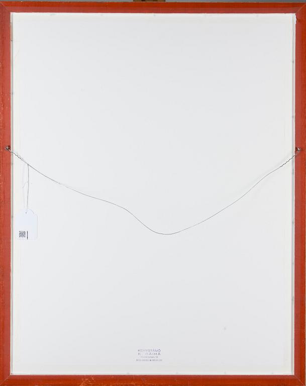 KUUTTI LAVONEN, litografi, signerad och daterad 1987, numrerad 41/50.