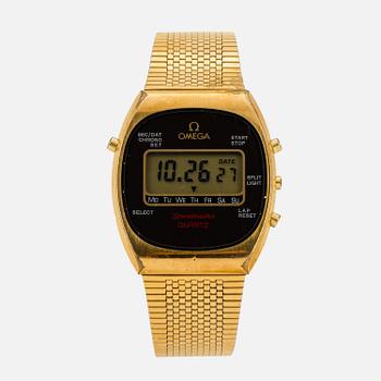 OMEGA, Speedmaster Quartz, armbandsur, 34 mm,