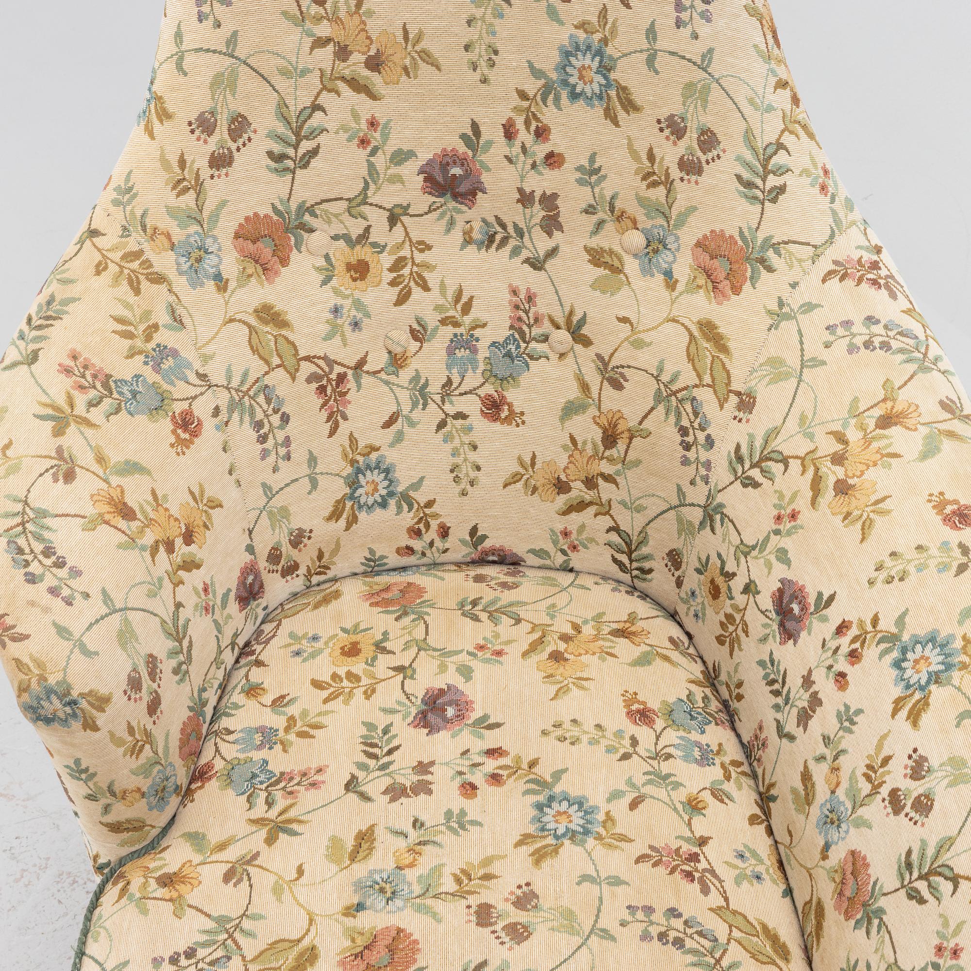 Kerstin Hörlin-Holmquist, a 'Lustgården' sofa from the 'Paradiset' series, Nordiska Kompaniet, 1950's/60's.