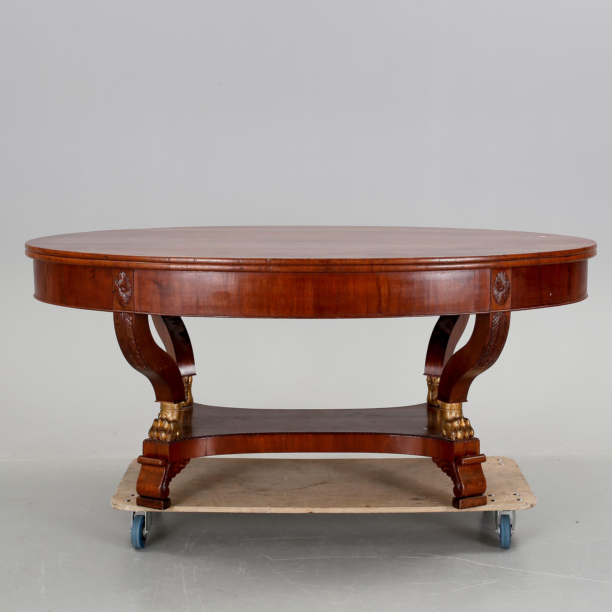SALONGSBORD, empire, 1800-talets första hälft.