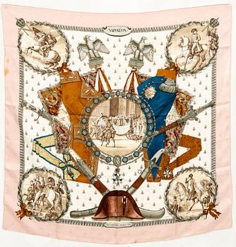 Hermès, scarf, "Napoléon".