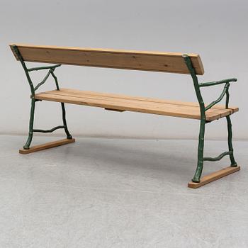 TRÄDGÅRDSSOFFA, omkring år 1900.