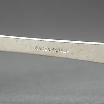 MATSILVERUPPSÄTTNING, 31 delar, nysilver, modell "Diplomat", ca 1960-tal.