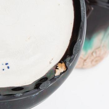 Outer covers 2 pcs Jugend, Rörstrand early 20th century stoneware.