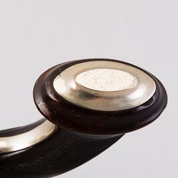 PERCUSSION LOCK PISTOL, mid 19th century.