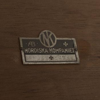 A painted table from Nordiska Kompaniet, early 20th Century.