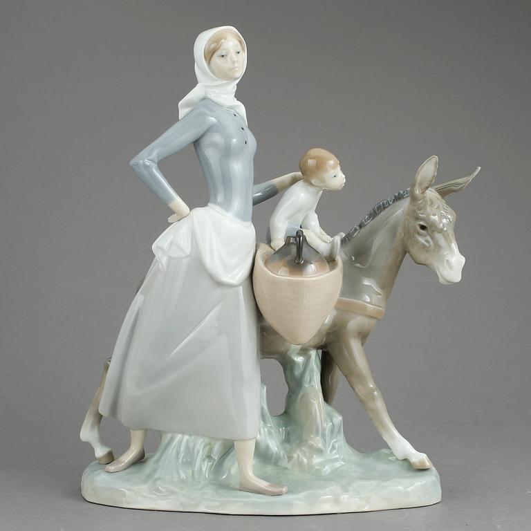 FIGURIN, porslin, Lladro, Spanien.