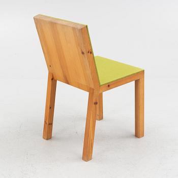 Claesson Koivisto Rune, stol, ”Nybodahöjden”, unik prototyp, 1998.