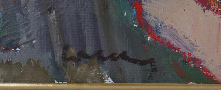 WAHLBERG, BERTIL, olja på duk, sign.