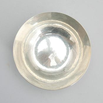SKÅL, silver, E Råström, Stockholm, 1976. Vikt ca 227 gram.
