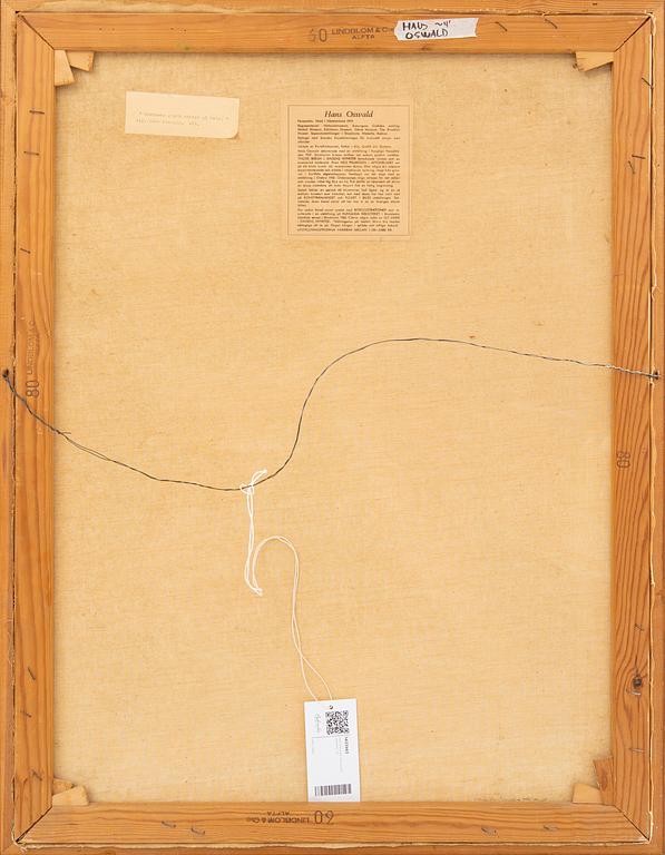 Hans Osswald, oil on canvas, signed.