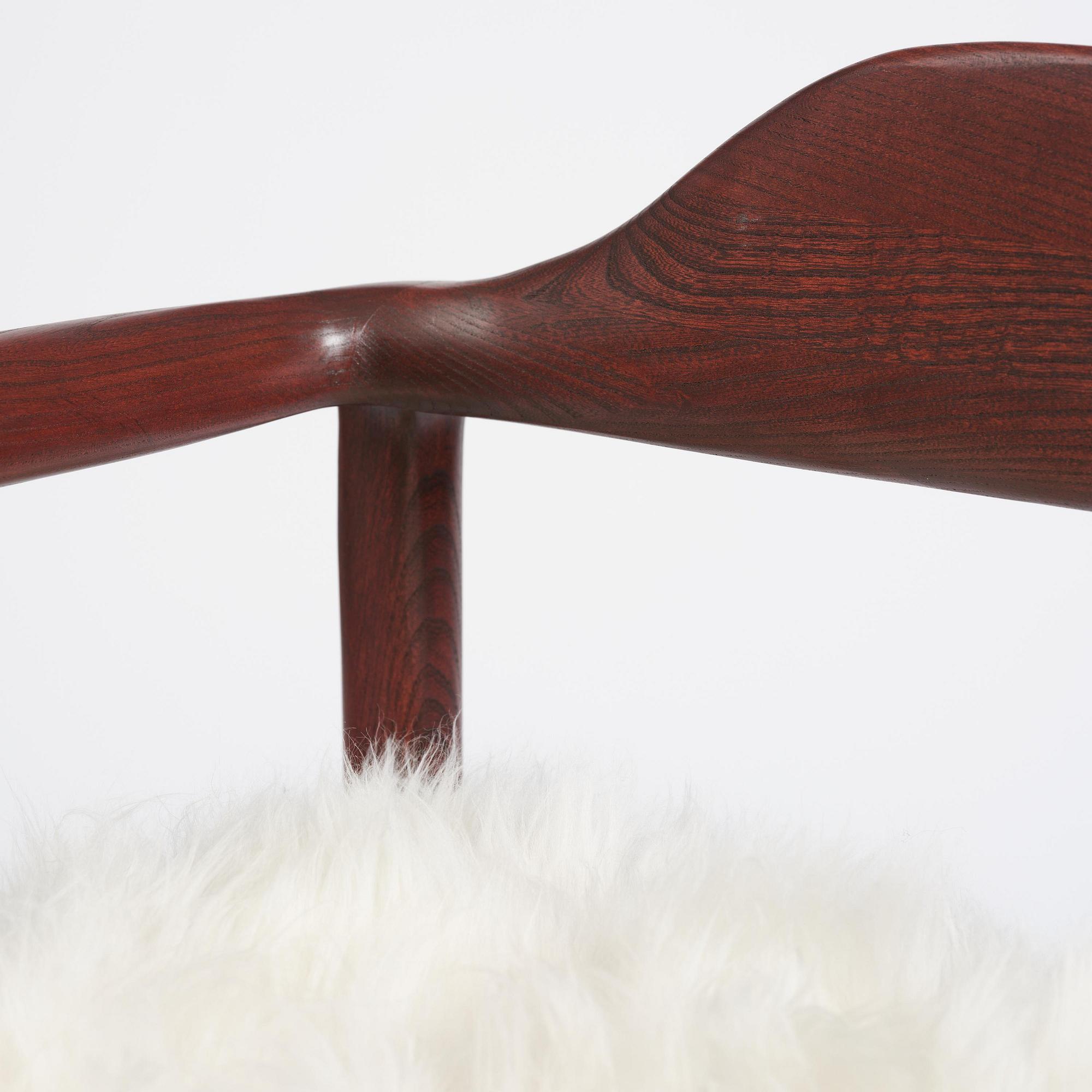 Niklas Runesson, a unique chair, executed in his studio, Stockholm, 2025.