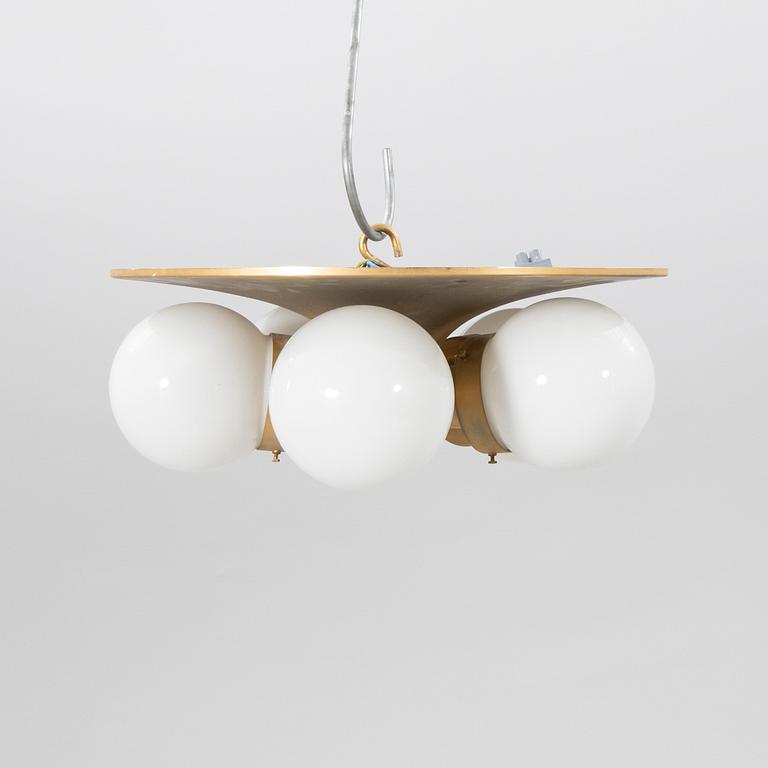 Ceiling lamp/plafond Stölzle Austria mid/second half of the 20th century.