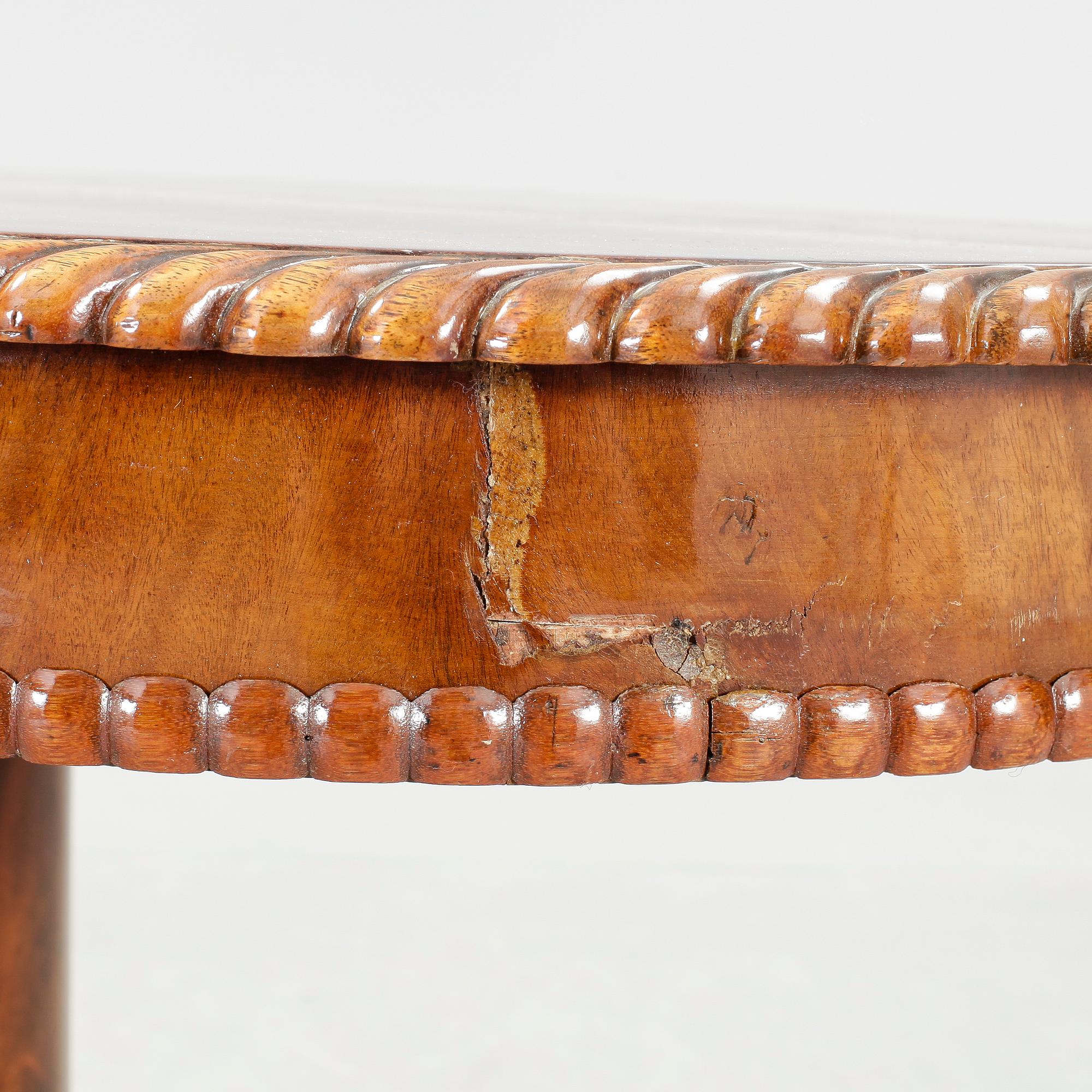 SALONGSBORD, nyrokoko, omkring 1800-talets slut.