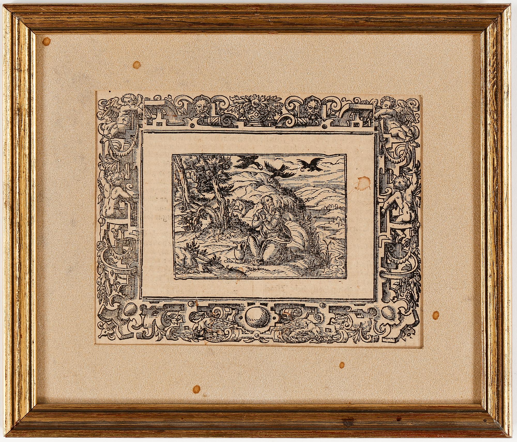 TRÄSNITT, 8 st, 1600-tal.