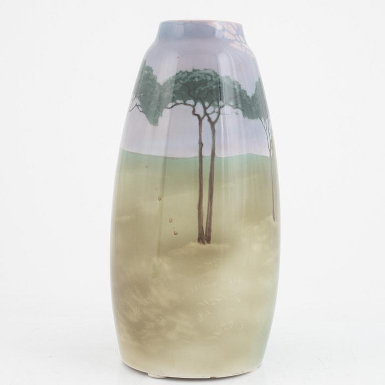 Nils Emil Lundström, a porcelain vase, Rörstrand, Sweden, Art Nouveau, 1910's-1920's.