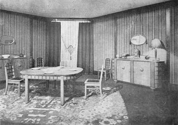 A Maurice Dufrene dining room suite, Paris, France 1921.