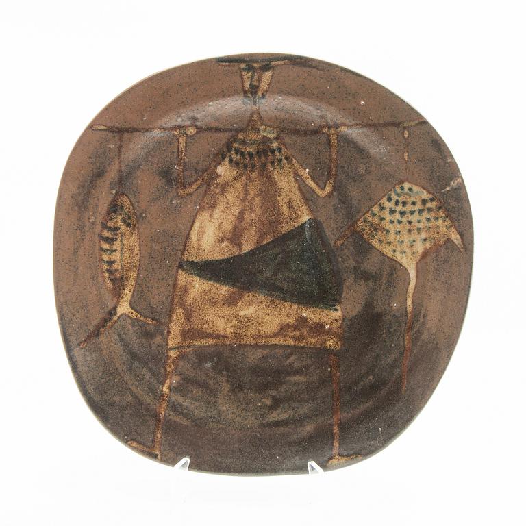 Åke Holm, plate, "Petrus the Fisherman".