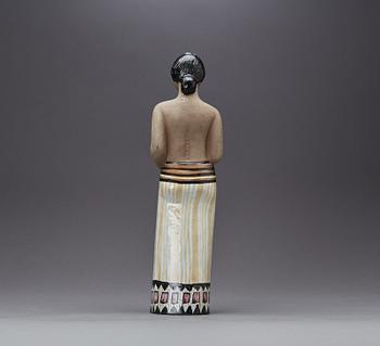 FIGURIN, signerad Mari Simmulson, Uppsala Ekeby, 1900-talets senare del.