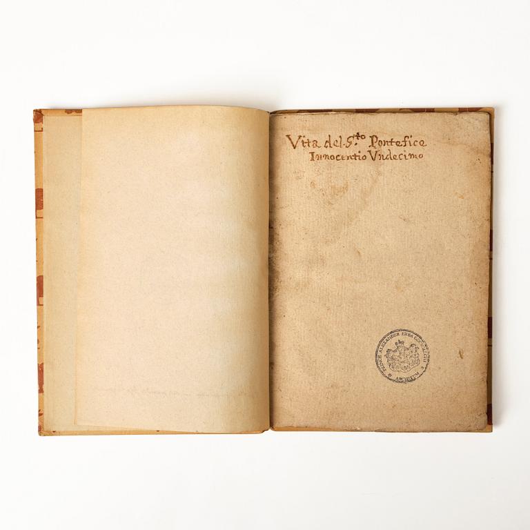 Pope Innocentius XI Odescalchi.