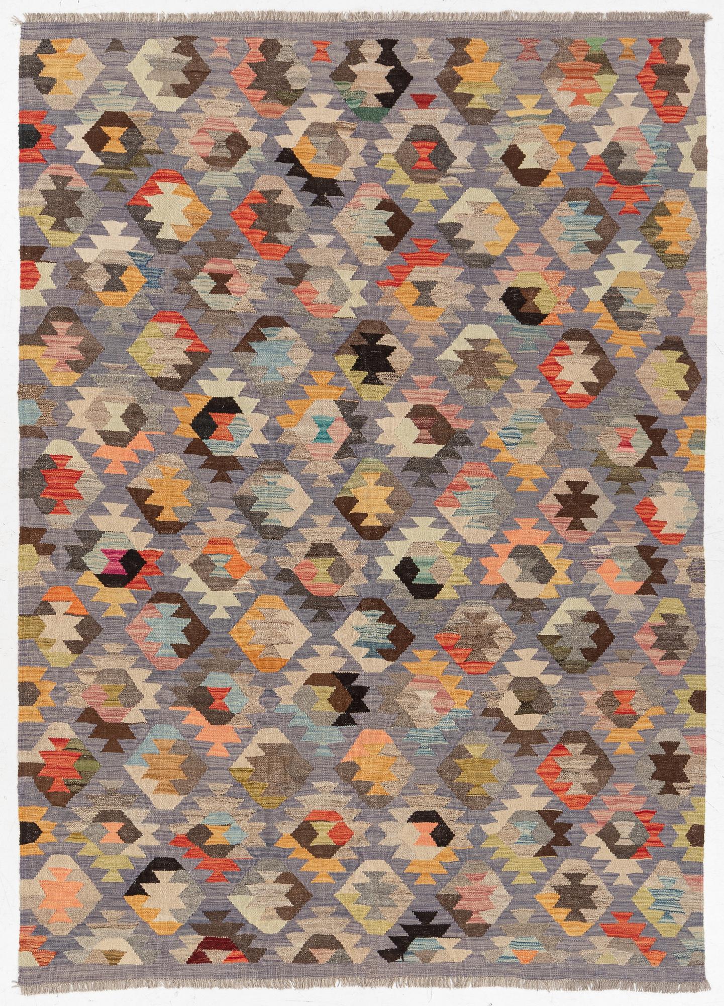 Matta, kelim, modern, ca 250 x 178 cm.