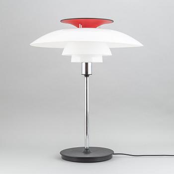 Poul Henningsen, table lamp, "PH 80", Louis Poulsen, Denmark.