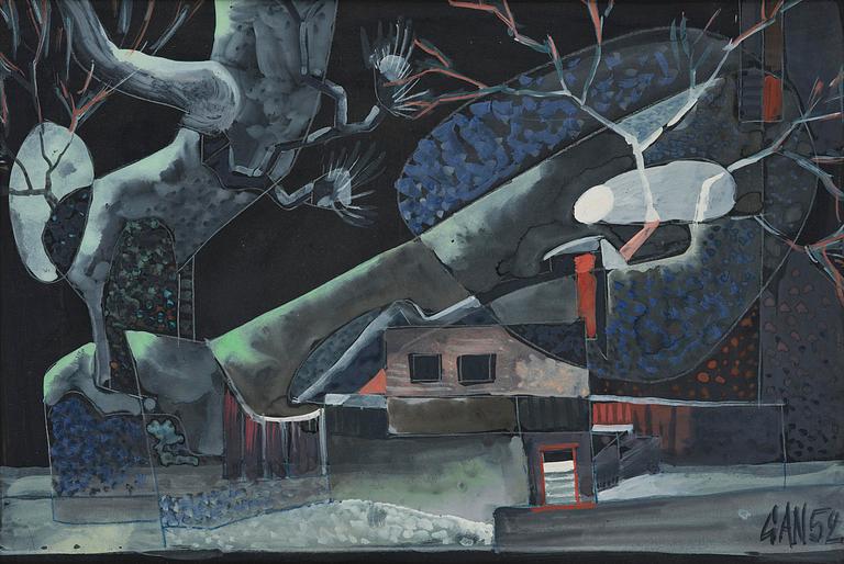 Gösta Adrian-Nilsson, "Vinter".