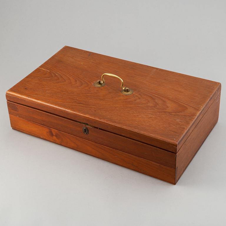 Jens Quistgaard, bestickservis "Champagne", 78 delar, sterling silver, A. Dragsted, Köpenhamn, 1950-tal.