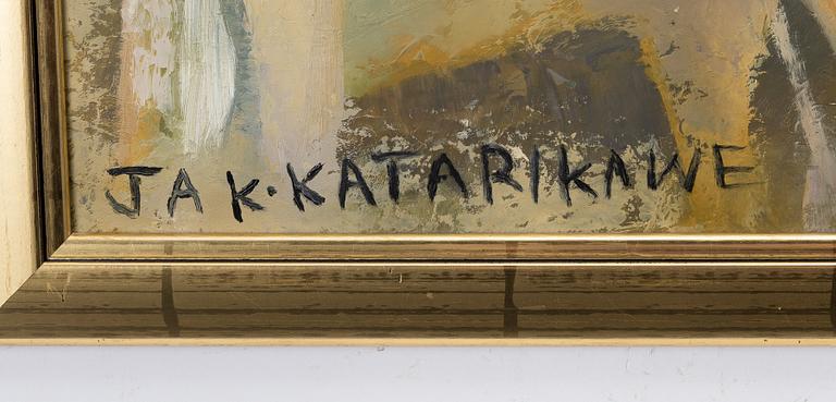 Jak Katarikawe, Buffalo in a Landscape.