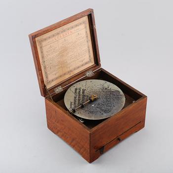 SPELDOSA, Celesta, Tyskland, sent 1800-/tidigt 1900-tal.