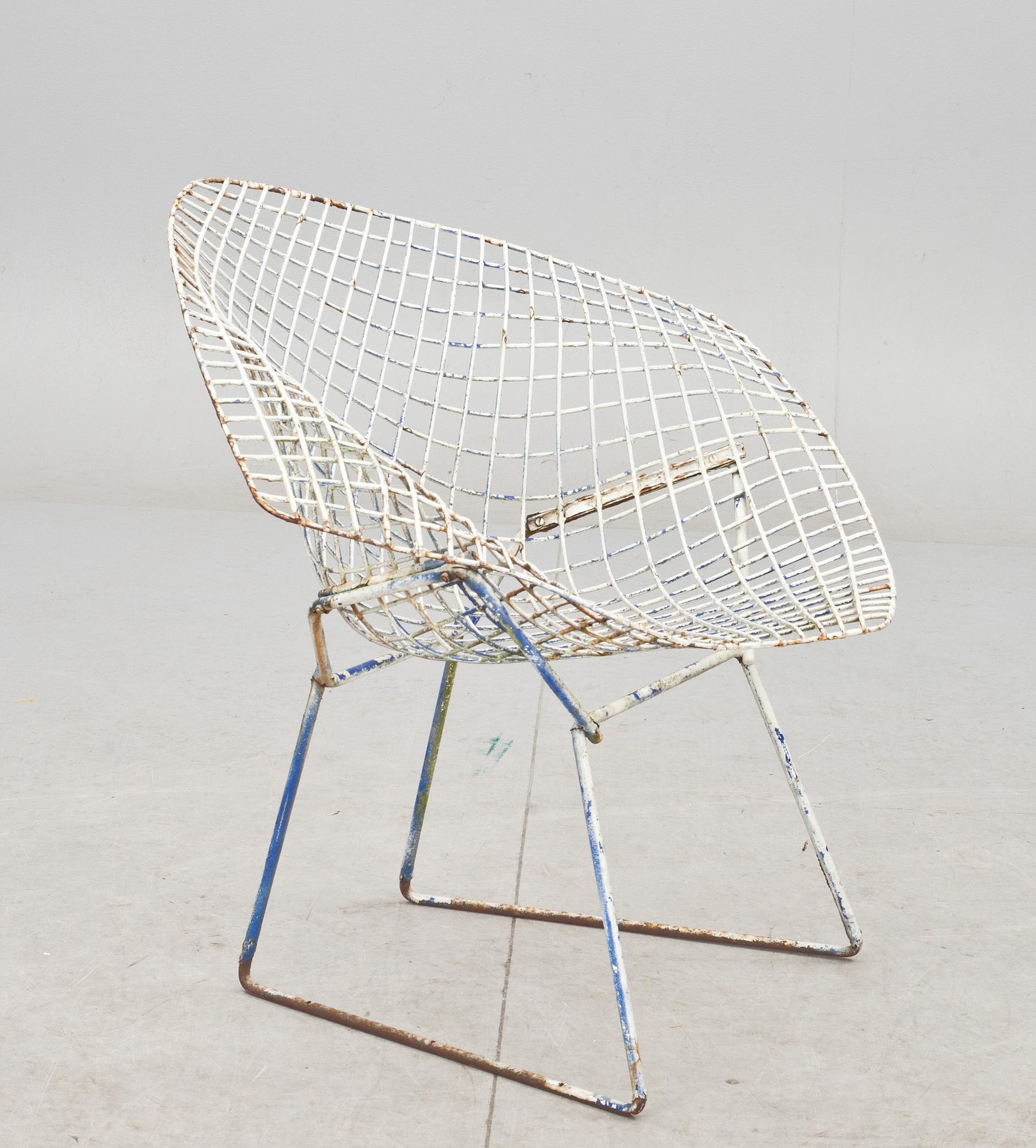 KARMSTOL, "Diamond Chair" Harry Bertoia.