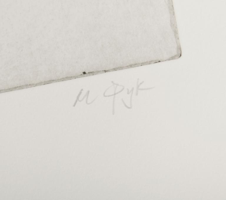 MAPP, KRO's portfölj 1992, 6 färglitografier och färgetsningar, signerade, numrerade 127/220.
