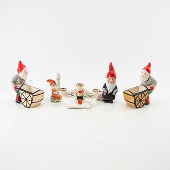 A collection of gnomes 28 pcs 20th century.