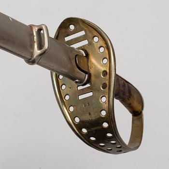 SABEL, svensk, m/1867 för kavallerimanskap.