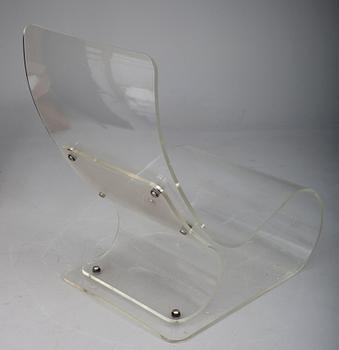 FÅTÖLJ, akryl, 1900-talets slut.