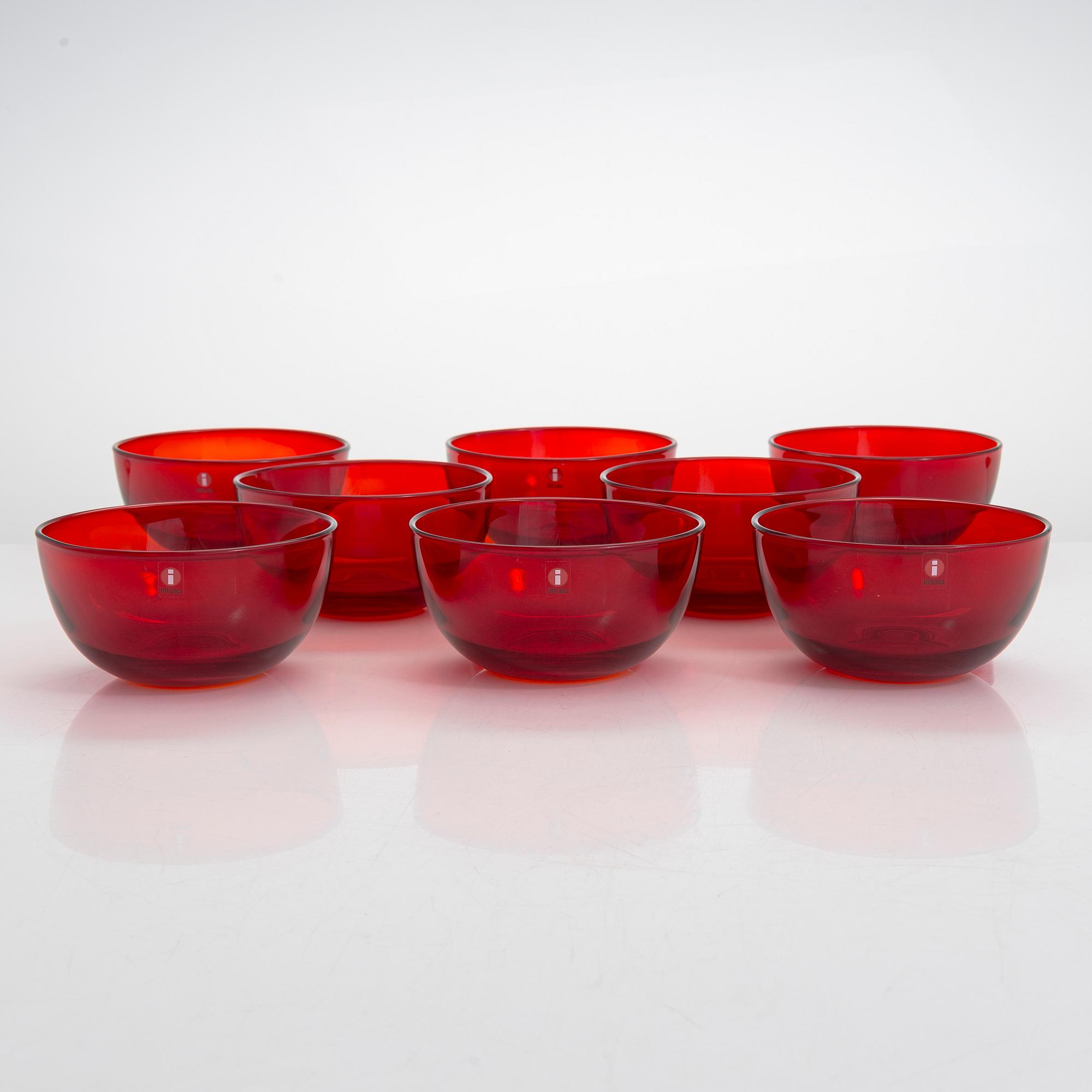 Kaj Franck, A set of eight dessert bowls "Teema", Iittala, Finland.